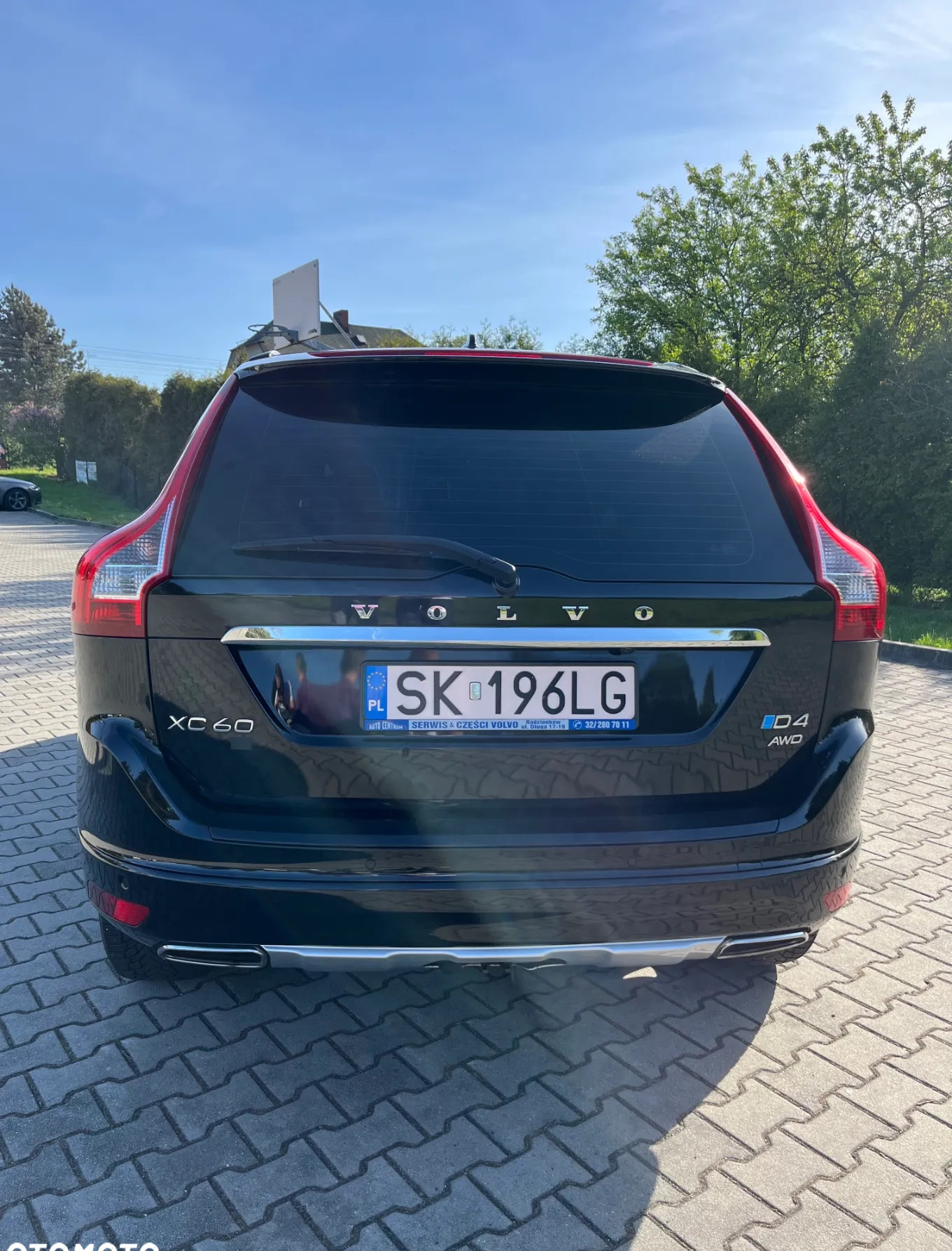 Volvo XC 60 cena 79000 przebieg: 206000, rok produkcji 2017 z Rybnik małe 466